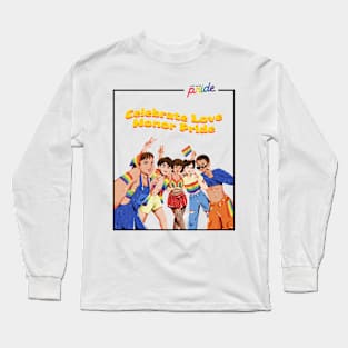 Celebrate Love, Honor Pride Long Sleeve T-Shirt